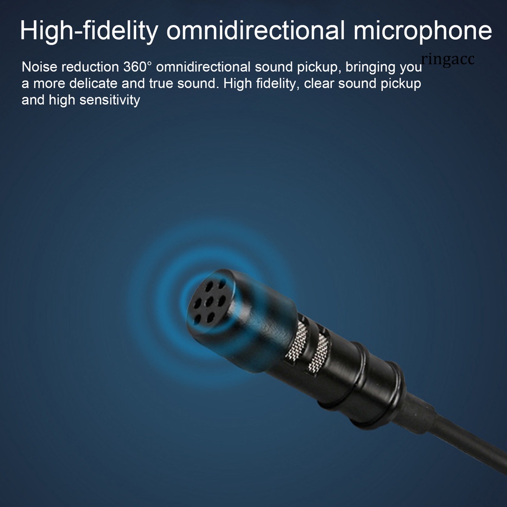 Micro cài áo bằng ABS độ nhạy cao cổng USB tiện dụng cho gia đình