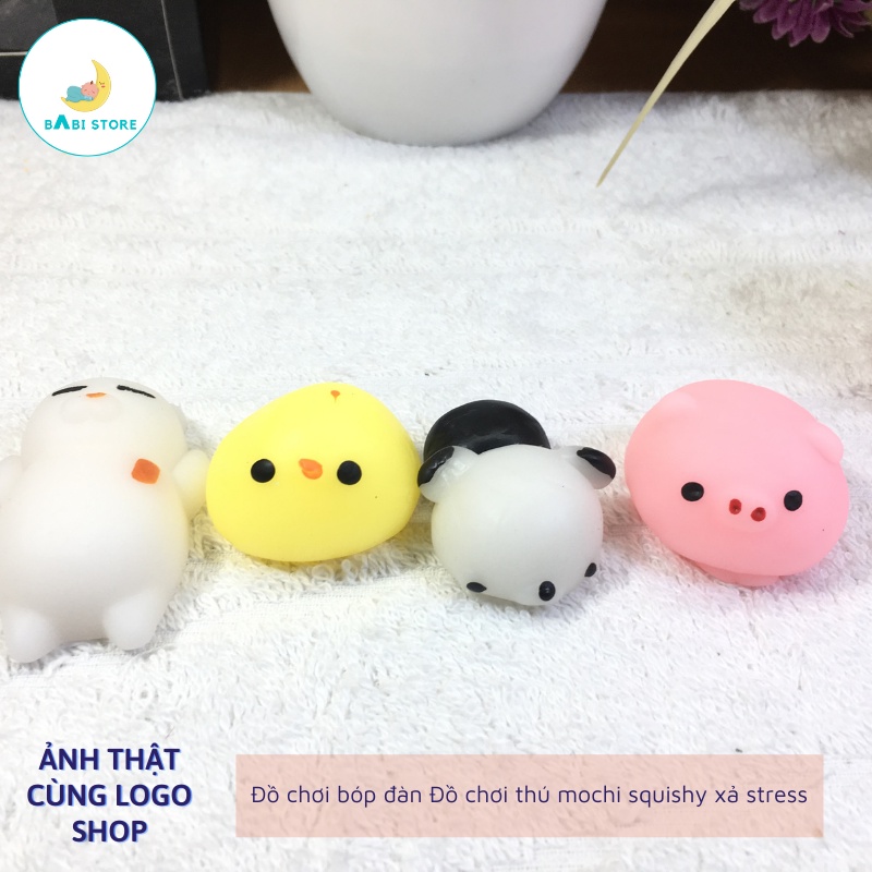 Đồ chơi bóp đàn hồi, Đồ chơi thú mochi squishy xả stress - Babi Store