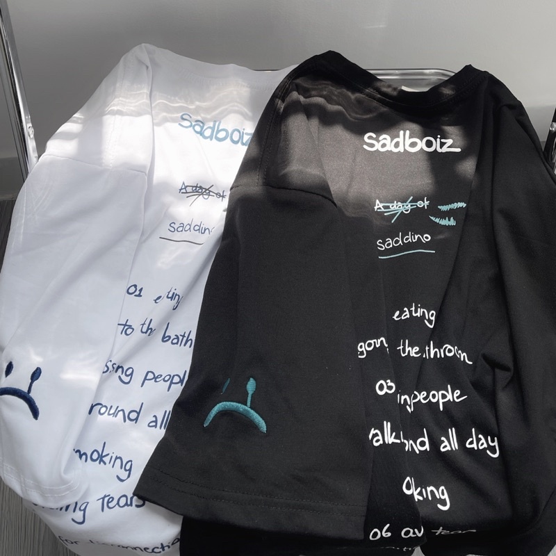 Áo thun Sadboi.z DINO đủ tag tem v2 ảnh thật unisex ( nam nữ mặc đều được)