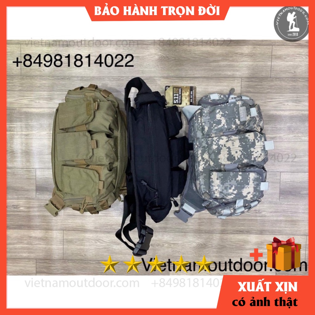 Túi Đeo Chéo tactical 5.11 Tactical Bail Out Bag - balo nam 511 -  chiến thuật - phượt - du lịch⚡️  XỊN