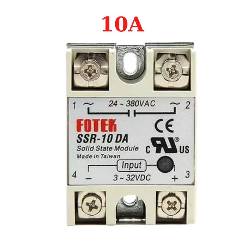 Relay bán dẫn Solid SSR 10DA 25DA 50DA 75DA FOTEK