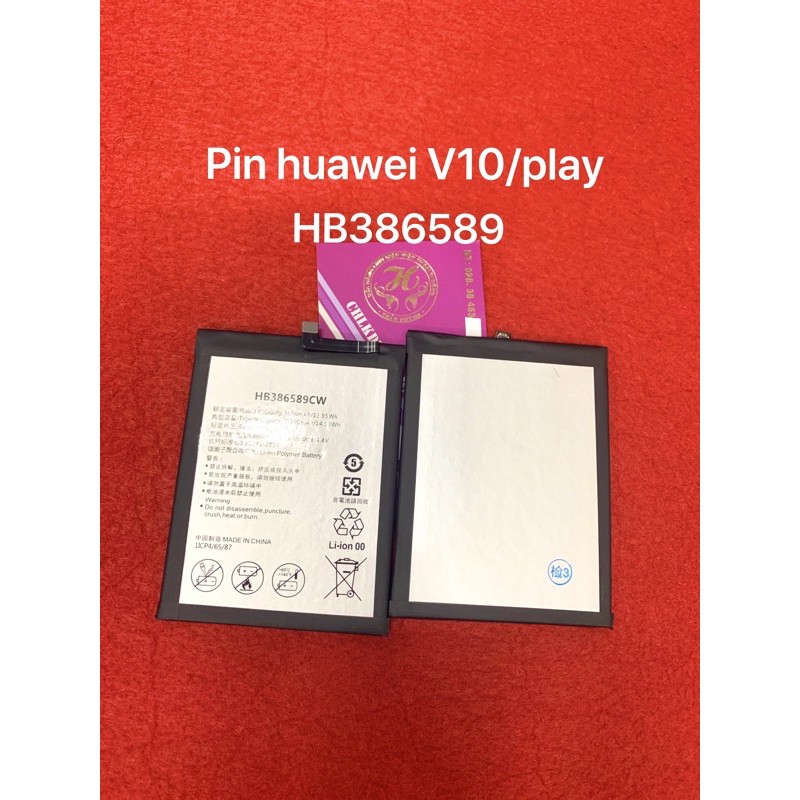 pin huawei V10/play/8x : HB386589ECW