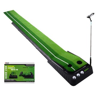 Thảm tập putting nhựa - pgm black pp golf