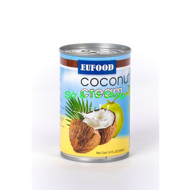 Nước cốt dừa Coconut cream EUFood Thái Lan 400ml