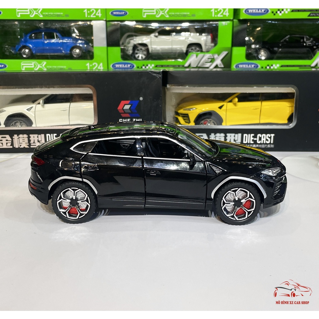 Mô hình xe hợp kim Lamborghini Urus tỉ lệ 1:24 của hãng Chezhi 3 màu