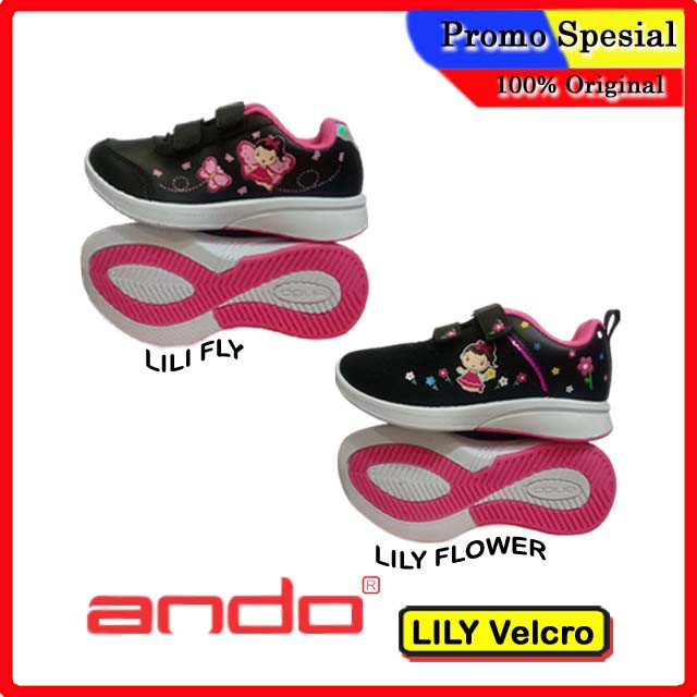 Giày Sneaker Ando Lily Fly & Flower 100% Hàng Nhập Khẩu Chất Lượng Cao 2021