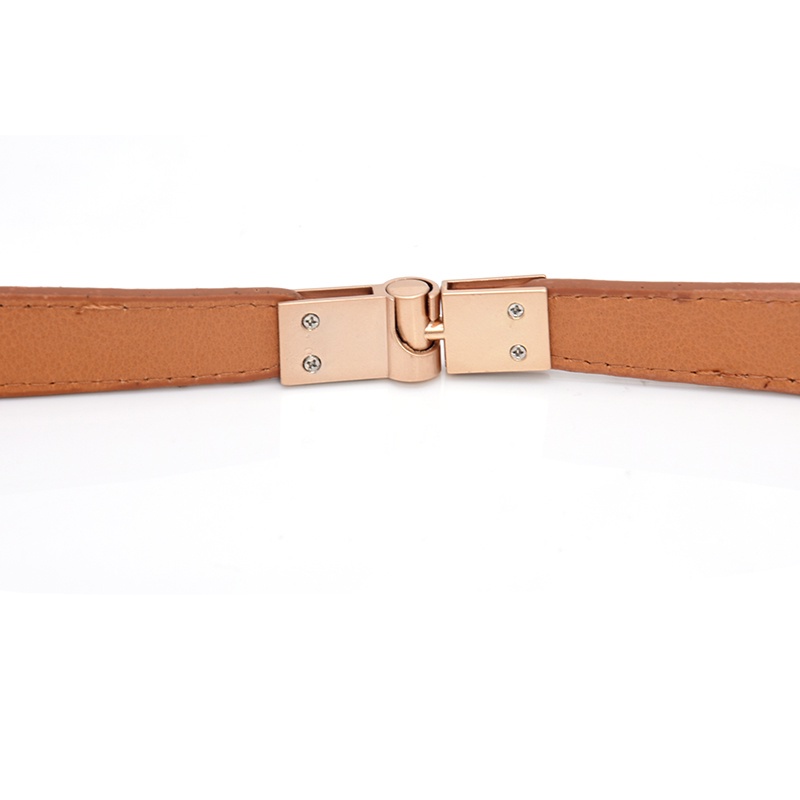 Thắt Lưng Co Giãn Màu Trắng/Đen/Đỏ Cho Nữ