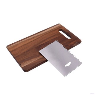 Stainless Steel Cake Scraper Trapezoidal Cake Scraper Cream Chocolate Icing Smoother Tool solidvalue.vn