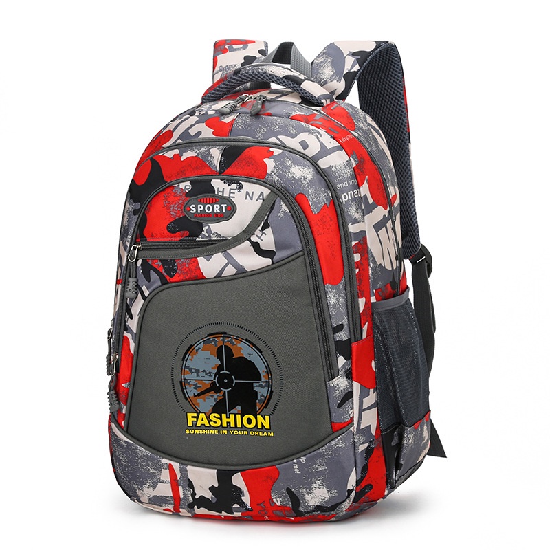 Balo đi học cho bé trai hình Fashion Pugb siêu đẹp, Cặp sách cấp 1, 2, 3 chất đẹp