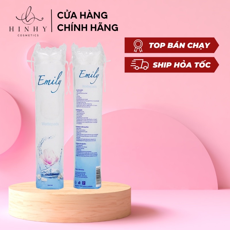 Bông tẩy trang Emily 120 miếng