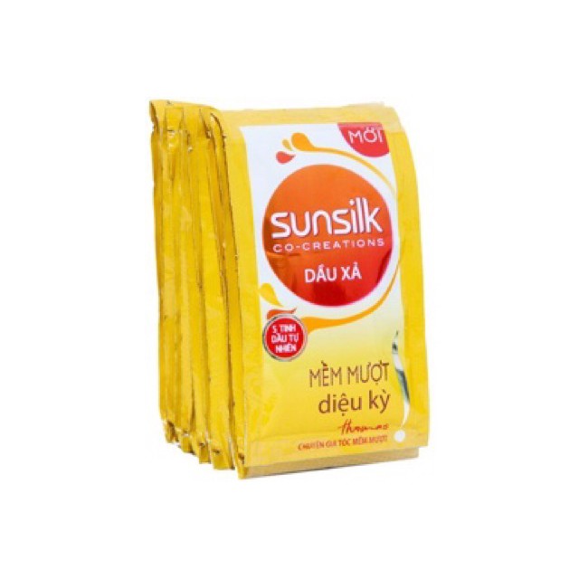 Dây 12 Gói Dầu Gội-Xả Sunsilk 6g