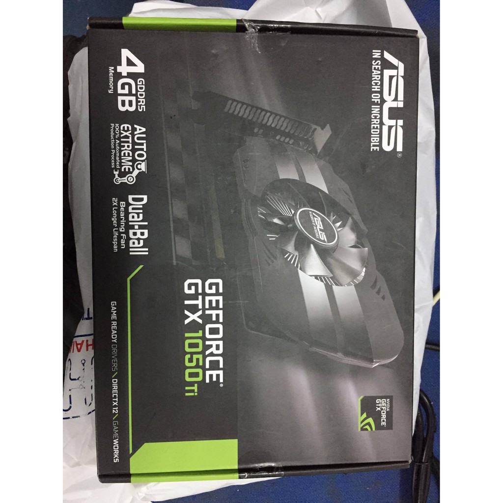 VGA Asus Gtx 1050ti 4gb Phoenix Dual-ball 1 fan