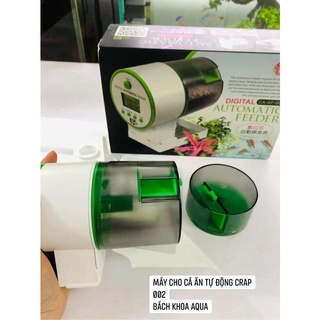 Máy Cho Cá Ăn Tự Động CrabAqua CA-AF-002 Nhựa Trắng