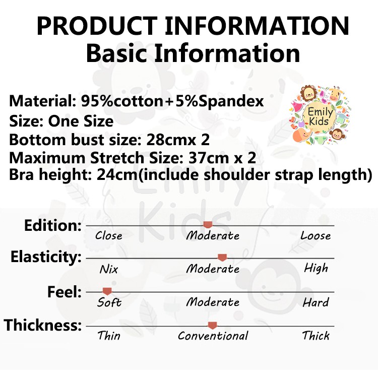 Áo Ngực Cotton Mềm Màu Trơn Thoáng Khí Thoải Mái Cho Bé Gái 8-16 Tuổi