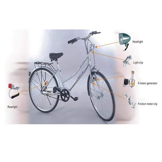 Đèn pha xe đạp 12V 6W phong cách cổ điển