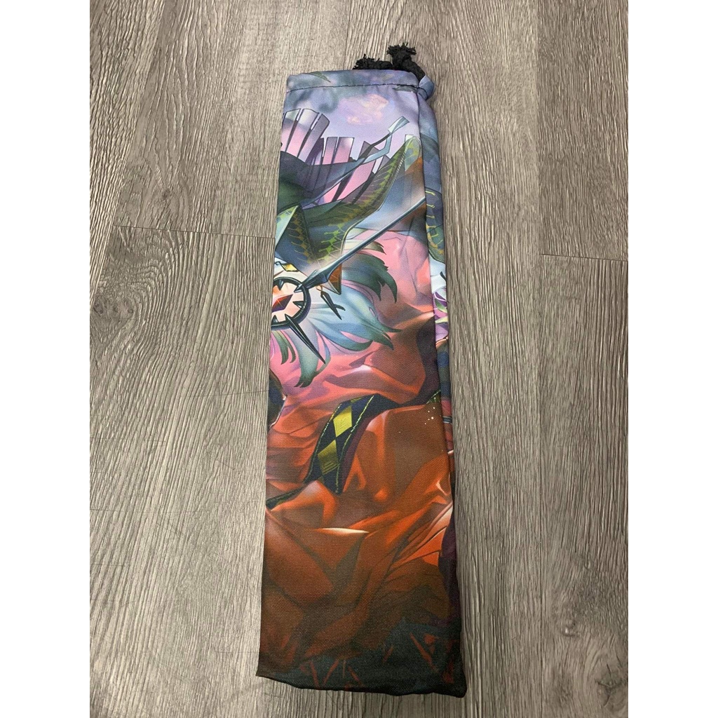 [ Dưa Hấu Yugioh ] Túi bảo vệ bàn đấu bài Playmat Red Cartesia, the Virtuous dùng để chơi card game