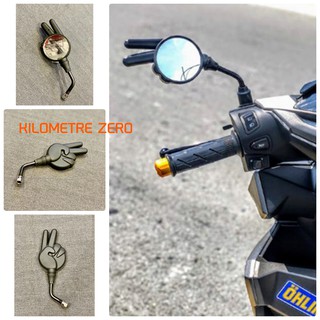 Kính Chiếu Hậu Hello 2 Ngón Tay | KÍNH TRÁI