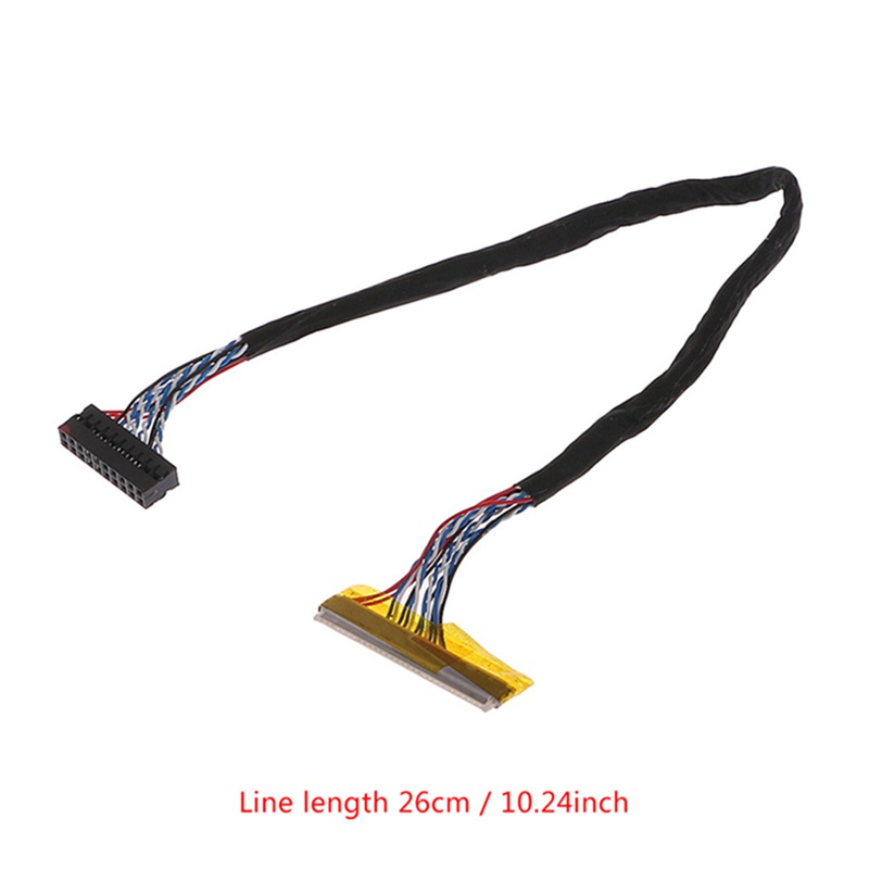 Hình ảnh Dây Cáp IWO 30 Pin 1ch 6bit LVDS 26cm Cho Bảng Điều Khiển LCD 14.1-15.6inch #3