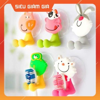 Móc hít chân không hình thú treo đồ
