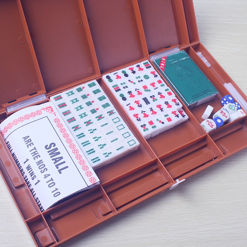 Bộ 144 Khối Trò Chơi Mah-Jong Trung Quốc