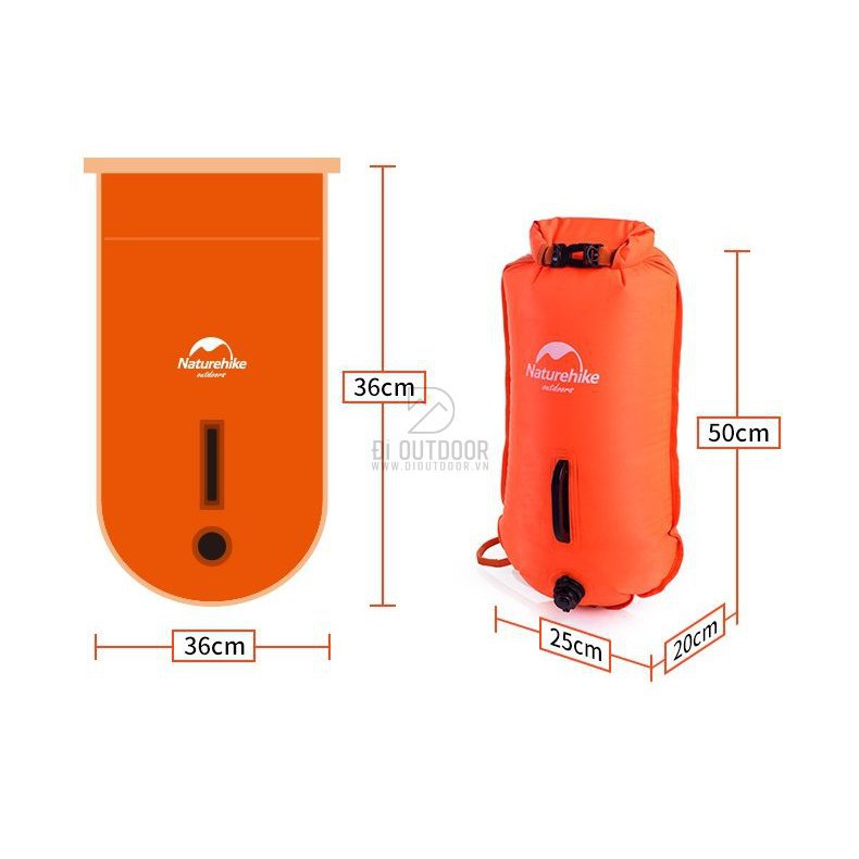 Phao Bơi Bảo Hộ Naturehike Đa Năng 18L NH17S001-G