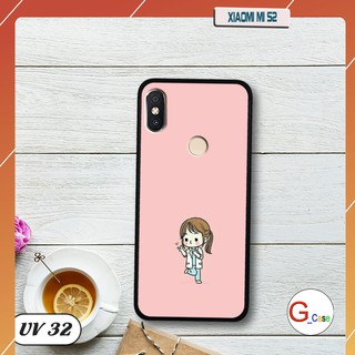 Ốp lưng nhám viền dẻo Xiaomi Redmi S2 in hình