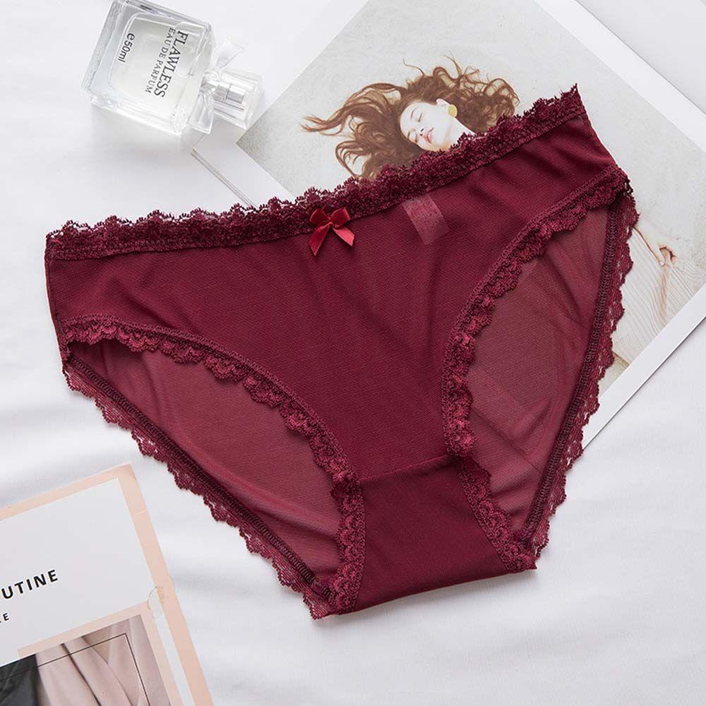 Quần Lót Cotton Co Giãn Màu Sắc Thời Trang Dành Cho Nữ
