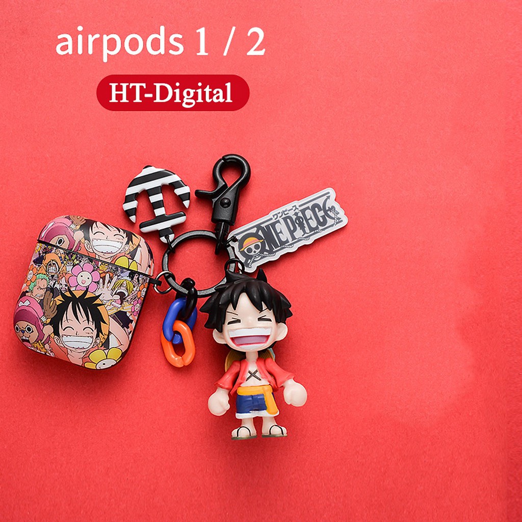 Bao Apple Airpods Case Silicon Bảo Về Tai Nghe - Hình Monkey D. Luffy One Piece Đảo Hải Tặc