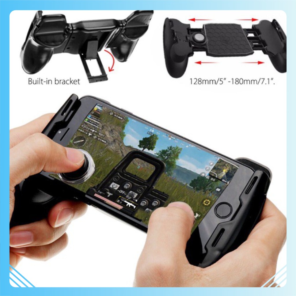 [Rẻ] Tay cầm chơi game Gamepad kèm nút điều khiển cho điện thoại [HN] [Bán buôn]