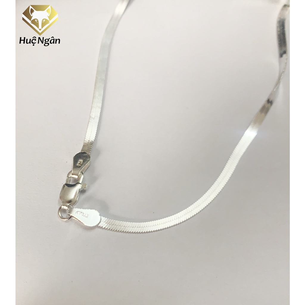 Dây chuyền bạc925 Huệ Ngân Dây Mỳ LMZ 2.5