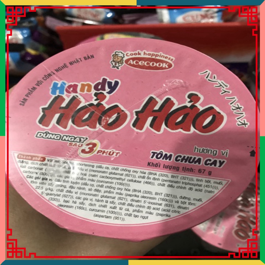 HOT LIKE Mì Cốc Hảo Hảo Handy Ly 67g/ Mini Handy