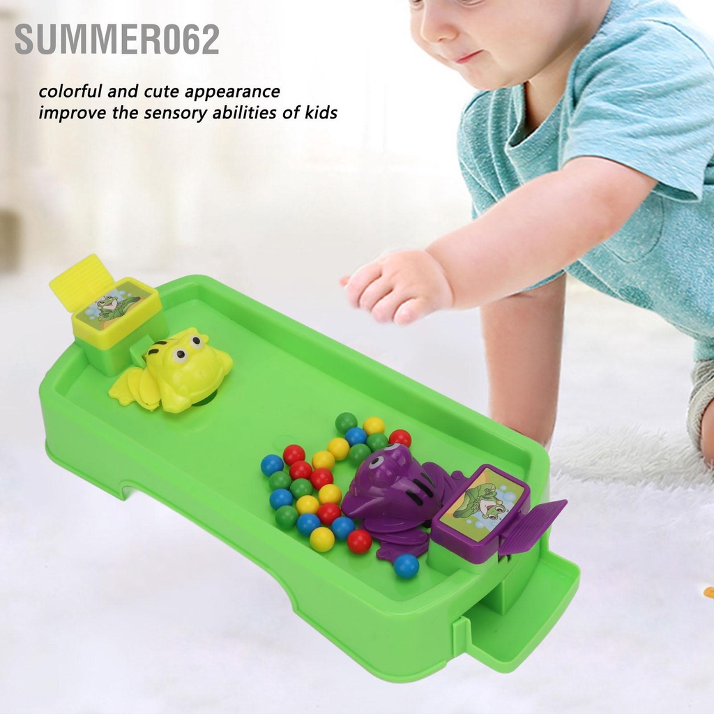 [Hàng Sẵn] Trò chơi Ếch đói cho ăn quả bóng nhựa Nuốt hạt Ban gia đình tương tác dành 【Summer062】