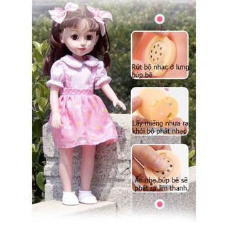 Búp Bê Em Bé 4D Biết Hát Cao 42 Cm