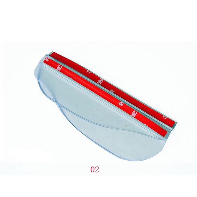 2 Miếng Dán PVC Chống Mưa Cho Gương Chiếu Hậu Xe Hơi