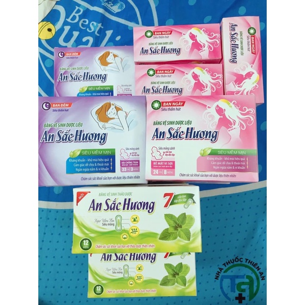 Băng vệ sinh An Sắc Hương