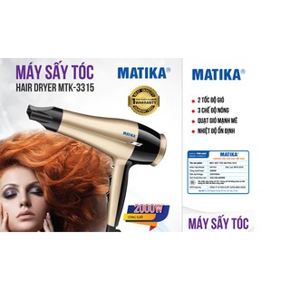 Máy sấy tóc Matika MTK-3315
