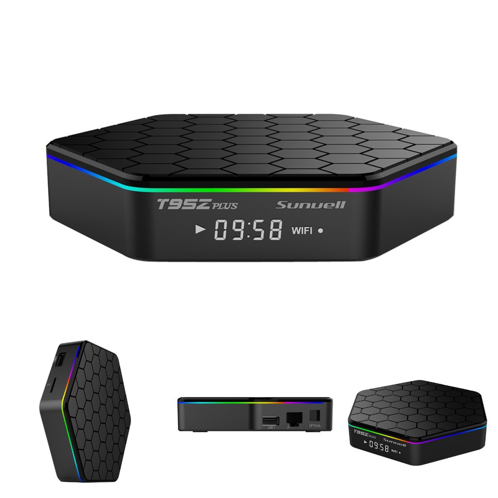 Bộ TV box 3gb 32gb T95z Plus S912 Android 7.1 Kodi 17.6 Octa-Core 5G-WIFI BT4