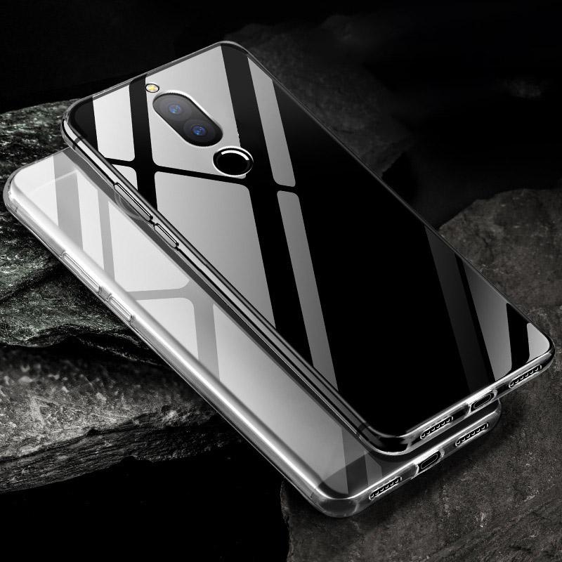 Ốp điện thoại tpu silicon trong suốt cho Meizu M6T M6S M6 18 17 Pro 16T Note 9