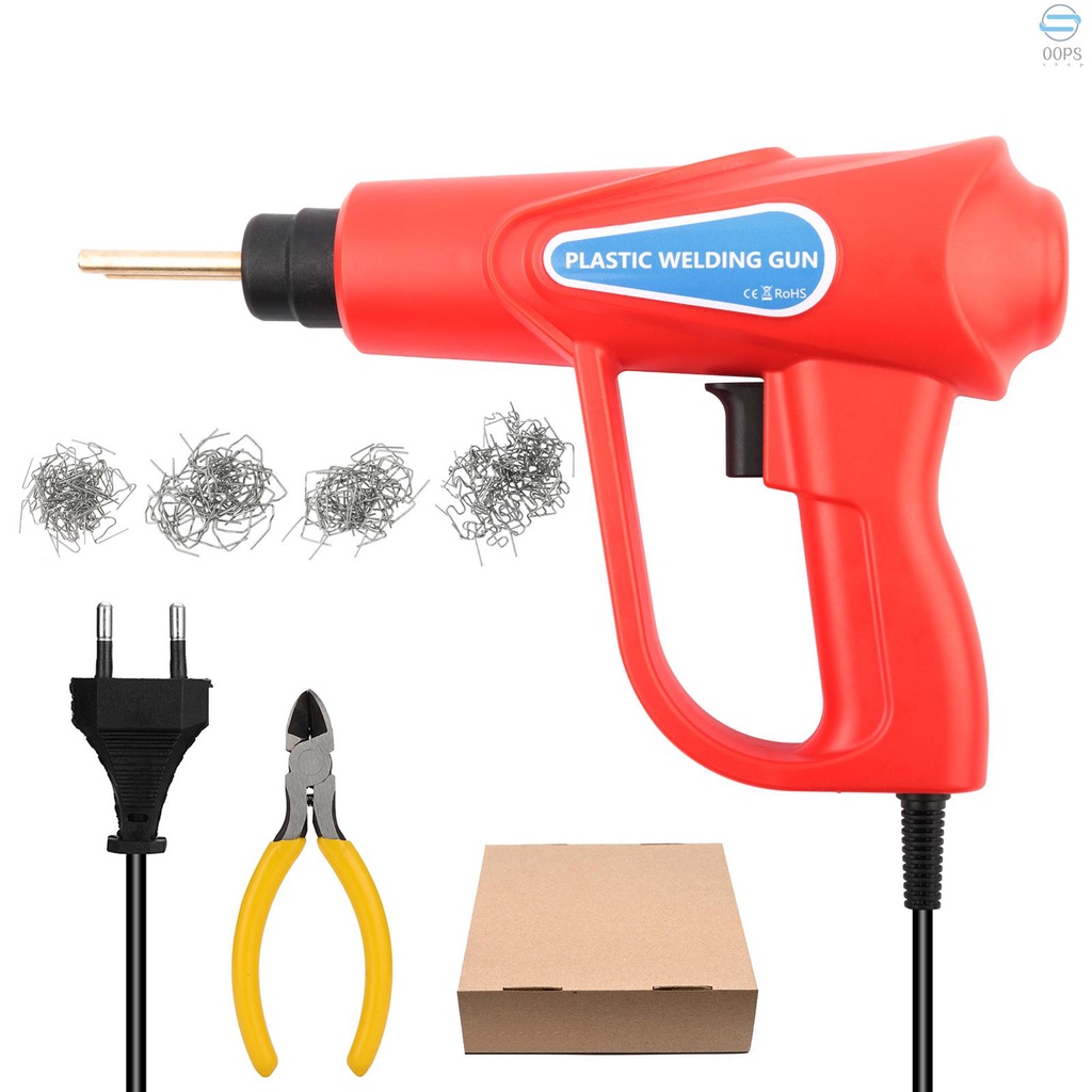 Súng Hàn 70W Bằng Nhựa 4 Loại Phẳng / Góc Ngoài / Góc Trong / Sóng / Kim Hàn Sửa Chữa Xe Hơi