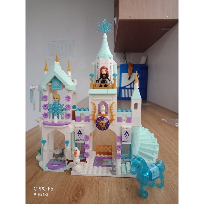 Lego con gái đồ chơi  xếp hình con gái lắp ghép lâu đài công chúa với 360 miếng ghép-Có hộp đựng