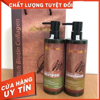 Dầu gội cặp Marsaroni chính hãng siêu phục hồi 800ml*2
