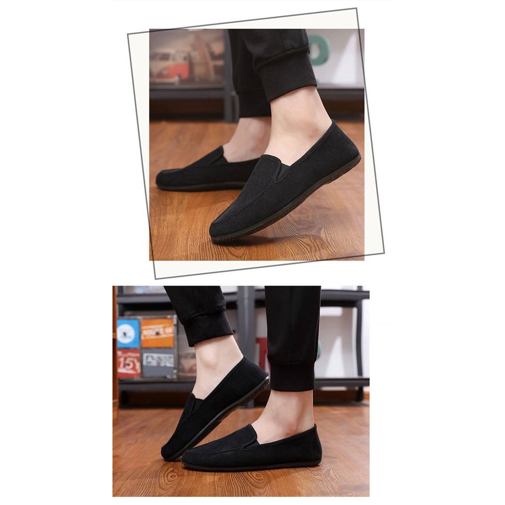 Giày Lười Nam | Giày Vải Hàn Quốc | Size 38 - 45 | BigBuy360 - bigbuy360.vn