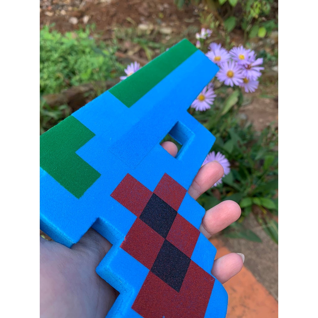 Công cụ Xốp EVA mềm minecraft kim cương - Baystore
