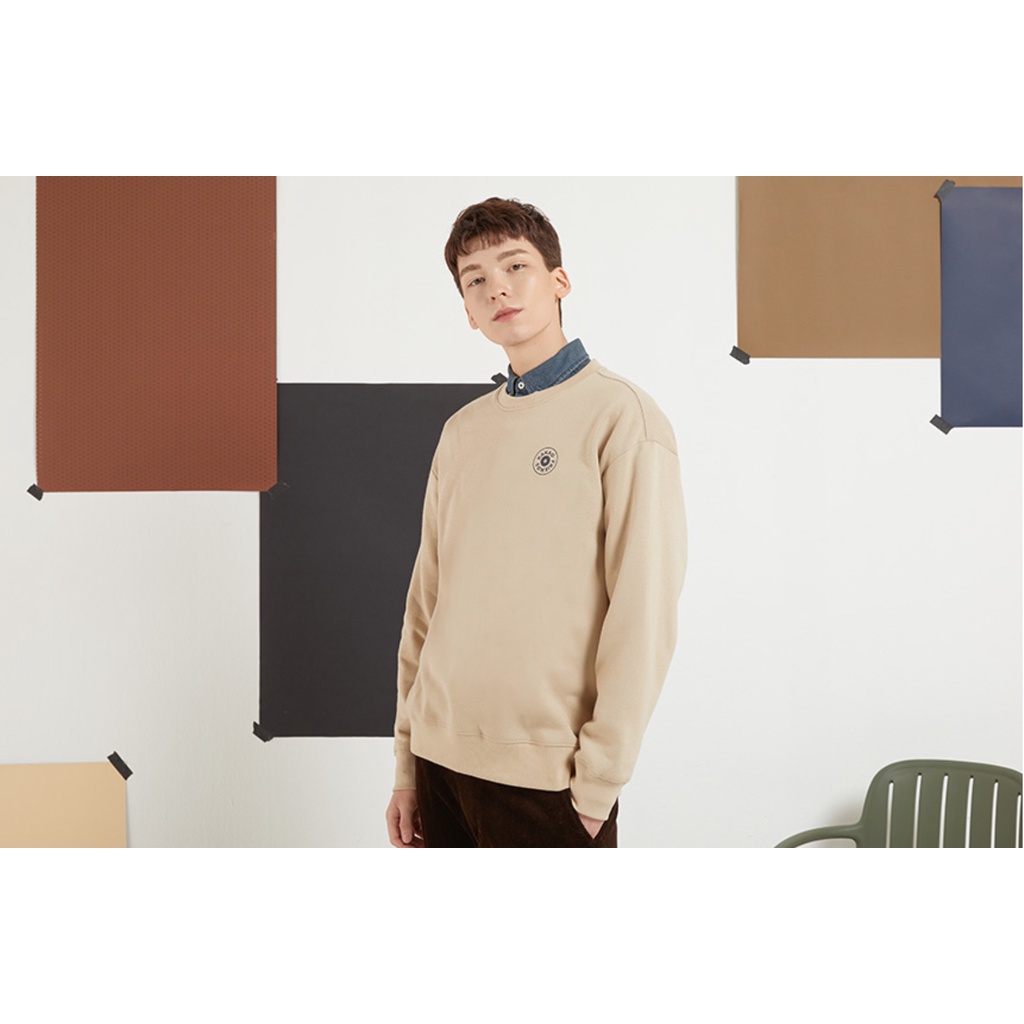 Áo sweater hoodie Kakao Korea Unisex màu beige - Hàng canh sale siêu hot | BigBuy360 - bigbuy360.vn