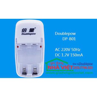 COMBO SẠC PIN DP-B01 VÀ 2 PIN SẠC AA DOUBLEPOW