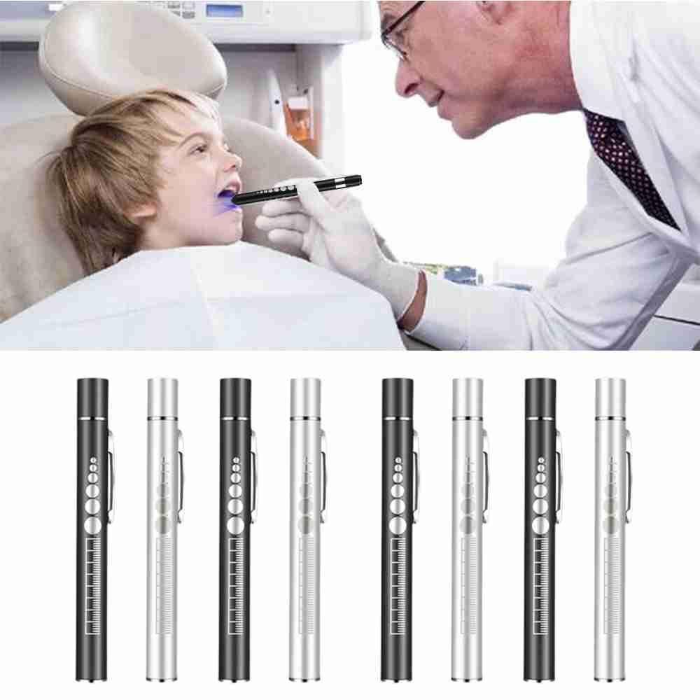 PISTA Bút Đèn Y Tế Hai Đầu Chuyên Dụng Cho Bác Sĩ / Y Tá