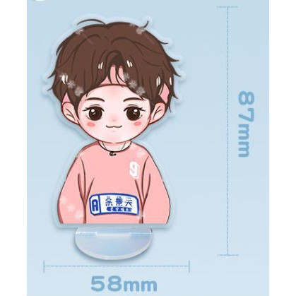 Standee Dư Cảnh Thiên hình chibi - Thanh xuân có bạn 3