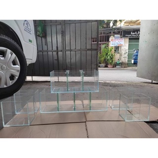 bể cá betta 3 ngăn, bể cá mini để bàn 35.15.15