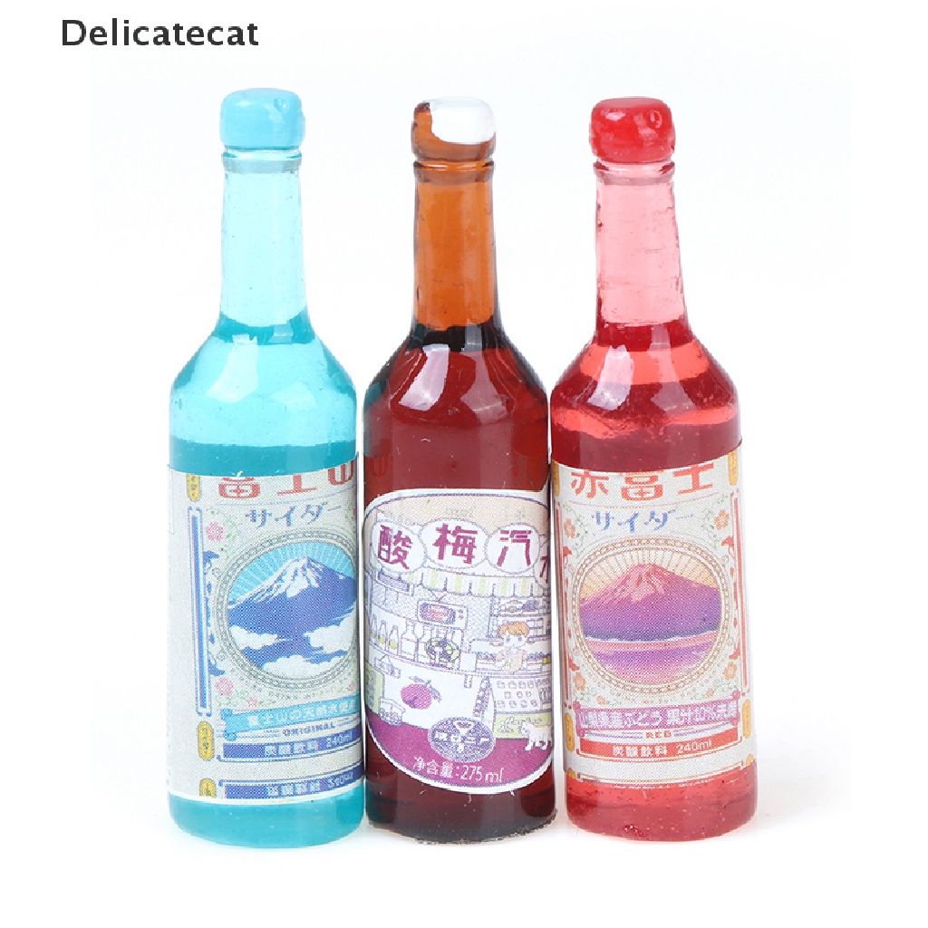 Set 5 Chai Soda Tỉ Lệ 1: 12 Trang Trí Nhà Búp Bê