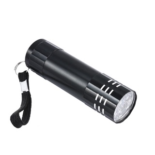 Đèn Pin Uv Led 9 Bóng Soi Tiền, Giấy tờ, Soi keo uv